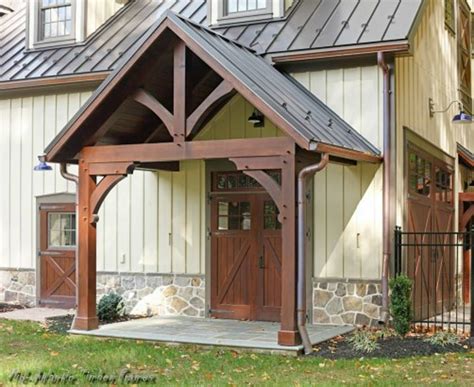 wood porches on metal house|metal buildings with covered porches.